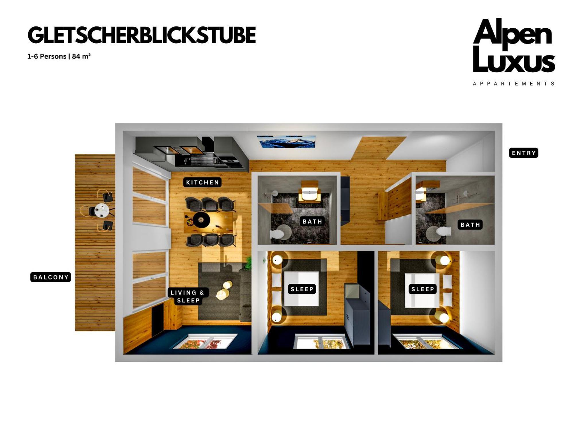 Gletscherblickstube - Sunny Balcony & Car Park By Alpenluxus Appartements Fuegen Exterior photo
